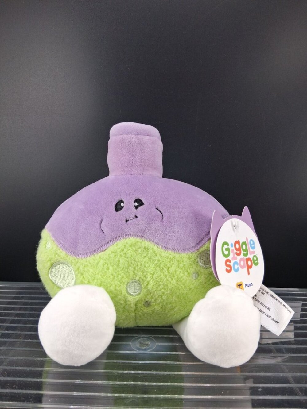 Giggle Scope Plush Toy For Ages 1+ Soft Purple & Green